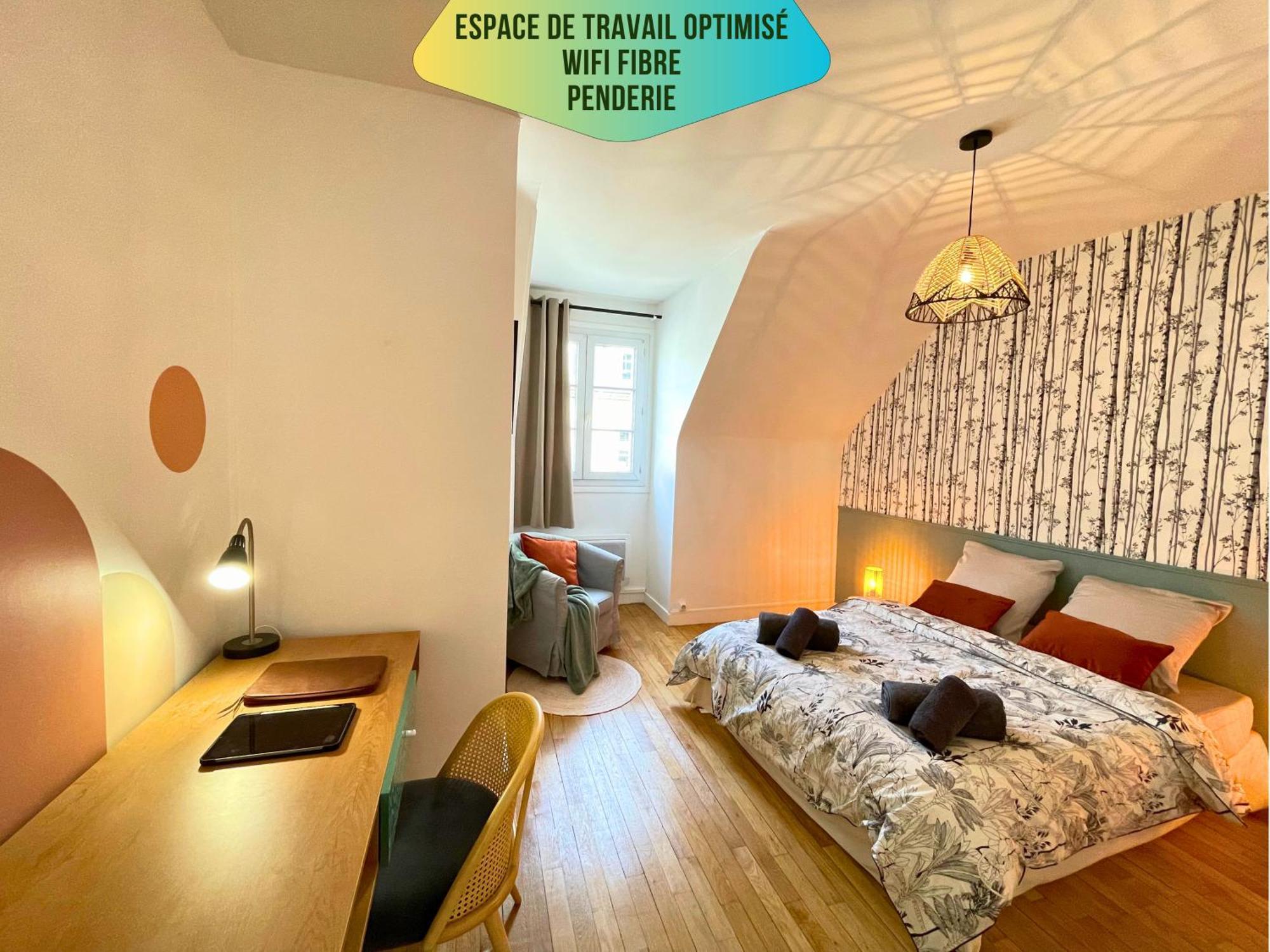 Le Corneille - Ideal Pros & Couples - Centre Historique - Chateau 5Min - Gare 10Min - Au Calme - Fibre Компьень Экстерьер фото